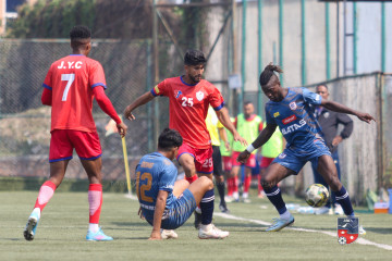 ए डिभिजन लिगमा आज तीन खेल हुँदै